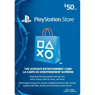 Tarjeta Playstation Network 50 Usa