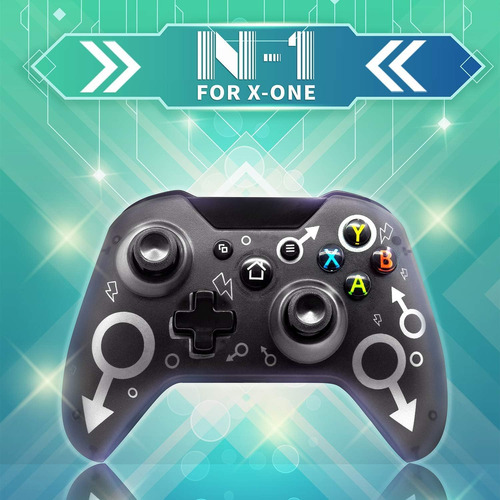 Controlador Sem Fio Sehawei Para Xbox One Pc Gamepad Com Ada