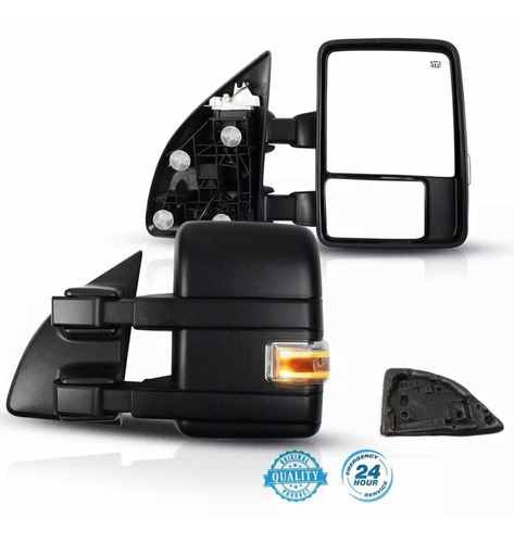 Imagem 1 de 4 de Retrovisor Americano / Reboque F250 F350 F4000
