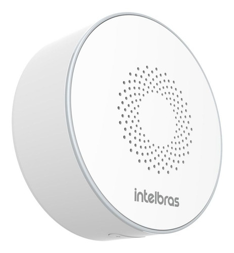Sirene Izy Smart Intelbras Zigbee Alarme Residencial Alexa Cor Branco