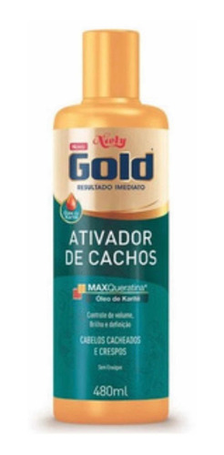 Activador De Rulos Niely Gold Cachos Hidratados 480ml