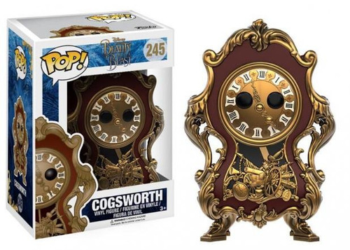 Funko Pop Disney La bella y la bestia Cogsworth #245 La bella y la bestia