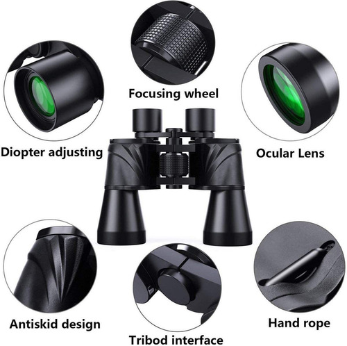Imagen 2 de 7 de Profesional Binoculars Pankoo Compacto Hd Prismáticos Par...