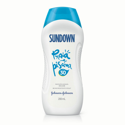 Protector solar para playa y piscina Fps30 200 ml Sundown