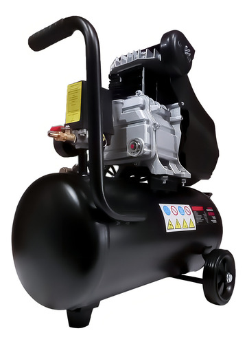 Compresor de aire eléctrico portátil Hardest CH24 24L 1.5hp