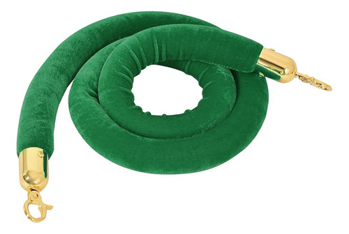 Barrera Rope Safty Crowd Control, Color Verde, 59.0 Pulgadas