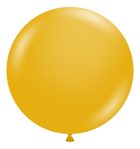 Tuftex Balloons Globos Premiun De Látex  Mustard R36