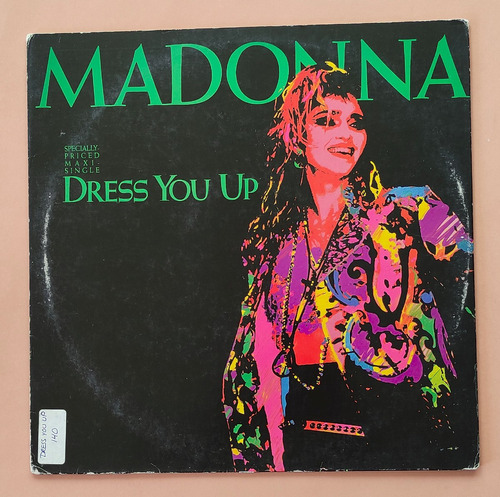 Vinilo12 - Madonna, Dress You Up - Mundop