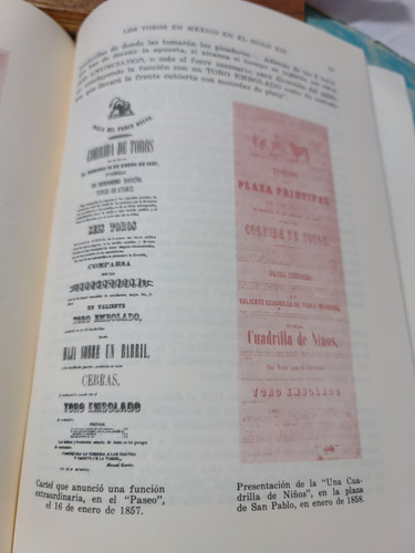 Los Toros En México En El Siglo X I X 1810 A 1863. Ed. 1938 (Usado)