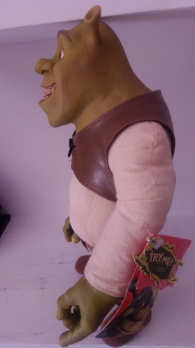 Muñeco Shrek Con Audios Y Etiqueta Mcfarlane 2001 38cm (Usado)