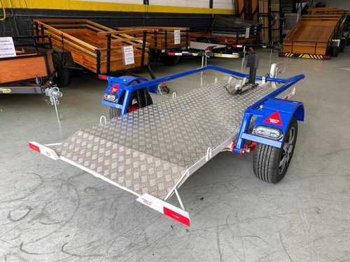 Imagem 3 de 14 de Carretinha Basculante Articulada Para Transportar Moto