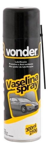 Vaselina Em Spray 210g/300ml Vonder