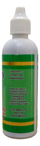 Extracto De Rábano Negro En Gotas 60ml
