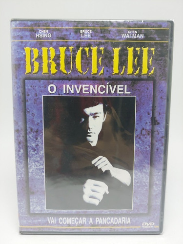 Dvd Filme O Invencivel ( Bruce Lee) - Novo E Lacrado