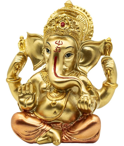 Escultura Del Señor Hindú Ganesha - Elefante Religioso Indio
