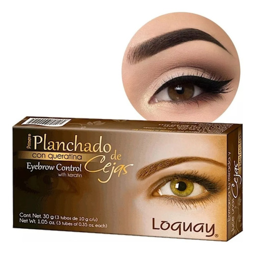 Planchado De Cejas Con Queratina Loquay