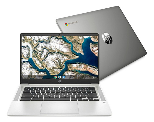 Notebook Hp N5000 4gb 64gb Chrome 14 Plata Diginet