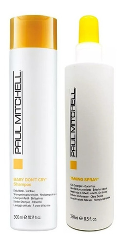 Paul Mitchell Shampoo Baby Don't Cry E Taming Spray Infantil