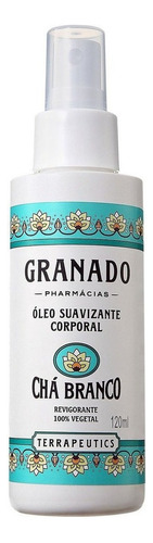  Óleo hidratante para corpo Granado Terrapeutics Óleo Corporal Chá Branco en spray 120mL chá branco