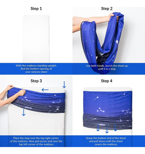 Manta De Compresión Sensorial De Licra Para Niños