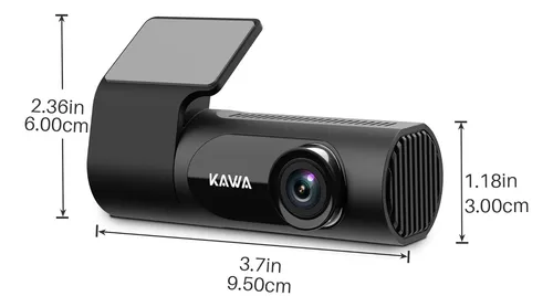 Dashcam Premium Camara Carro Kawa D6 Calidad 2k 1440p