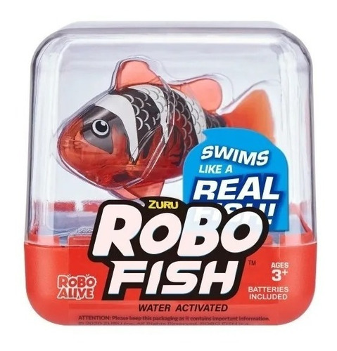 Robo Alive Robo Fish Pez Nadador Robótico Serie 1 7125