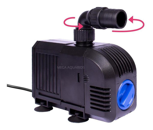Bomba Chafariz Cascata Filtro Canister Uv Sump 1500lh 220v