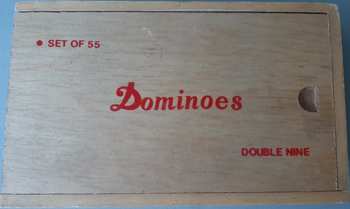 Domino Caja De Madera