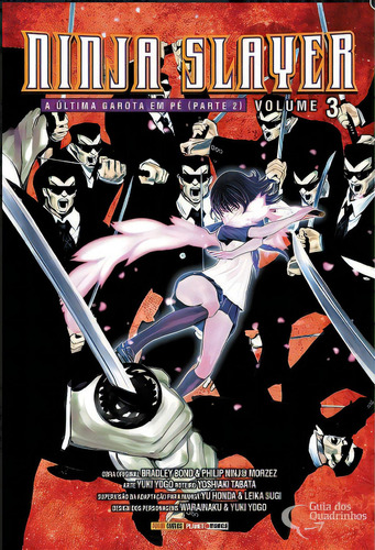 Manga: Ninja Slayer Vol.03, De Bradley Bond. Editora Panini, Capa Mole Em Português, 2016
