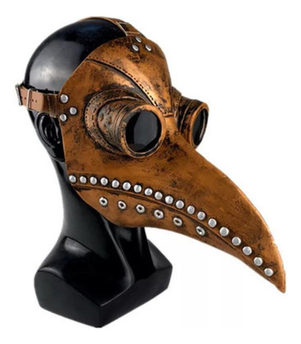 Accesorios Steampunk Plague Doctor Pico Para Halloween Color Type3 Diseño Máscara De Doctor De La Peste Con Pico Para