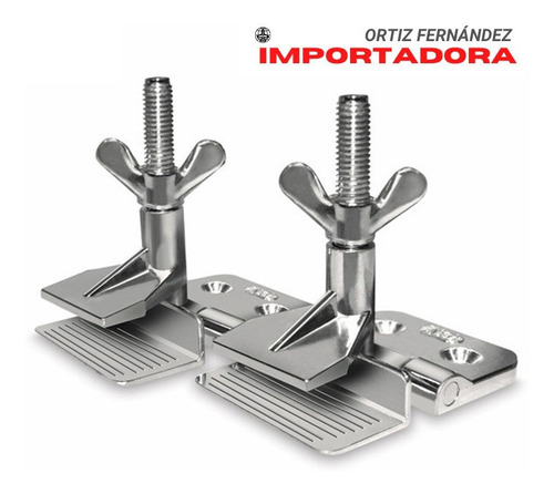 Imagen 2 de 2 de Bisagras De Aluminio Para Serigrafía (par) $17