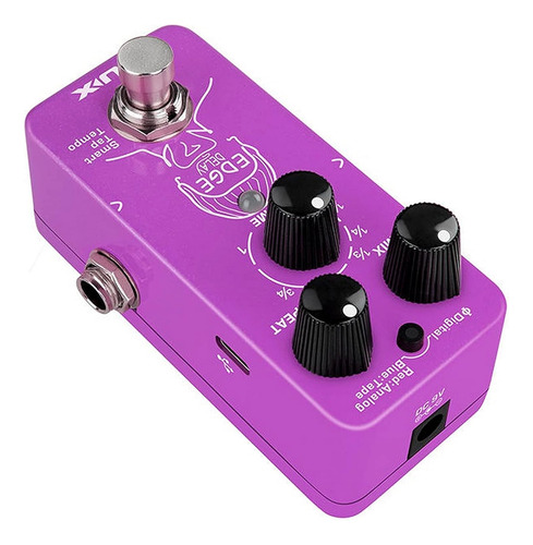Pedal De Efectos De Guitarra Edge Delay Con Retardo Digital
