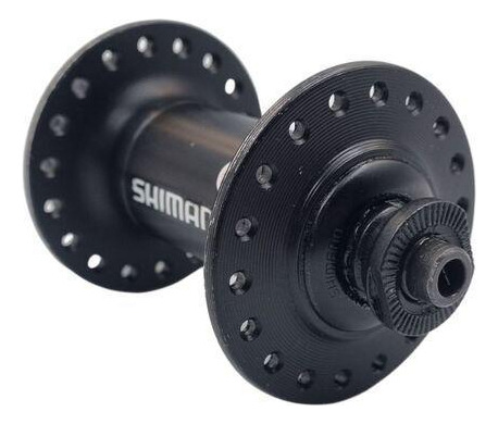 Buje delantero Shimano HB-Mr35, cierre cromado, 36 orificios