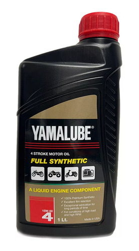 Aceite Yamalube Full Sintético 15w50