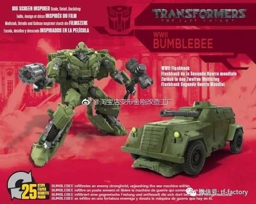 Transformers Bumblebee Wwii Takara Studio Hasbro Hybridium (Usado)