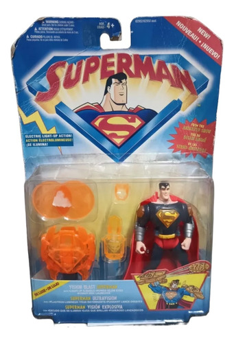 Kenner Superman Animated Series Deluxe Vision Blast Superman