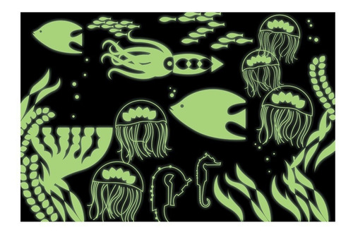 Puzzle 100pcs Brilla En La Oscuridad, Bajo El Mar Mudpuppy