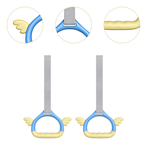 2 Uds Anillos De Gimnasia Anillos De Ejercicio Para Niños