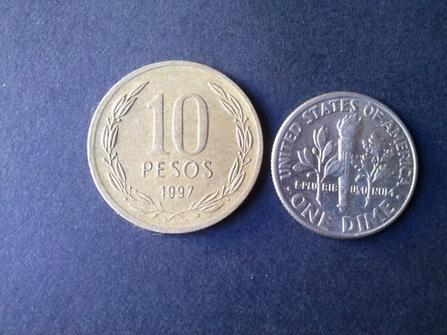 Moneda Estados Unidos One Dime 1999 Ceca P Níquel (c 45)