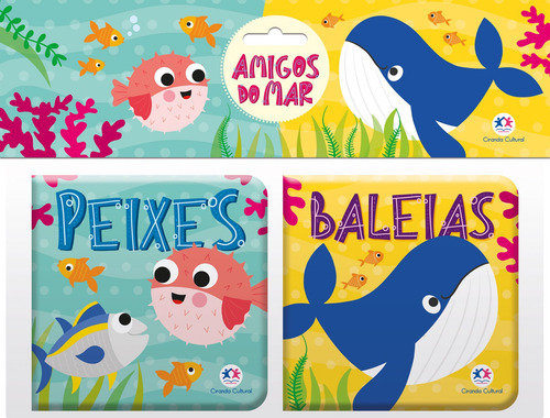 Peixes e Baleias, de Brooks, Susie. Editorial Ciranda Cultural Editora E Distribuidora Ltda., capa mole em português, 2021