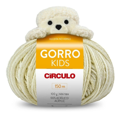 Gorro Kids Círculo Cor 9362 - DOG PENÉLOPE