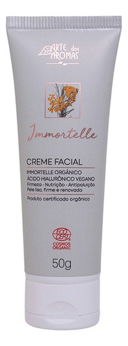 Creme Facial Orgânico Immortelle 50g - Arte Dos Aromas