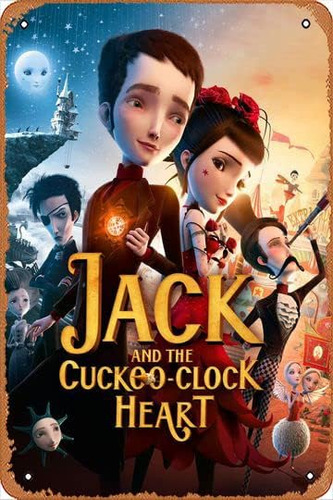 Jack Y El Corazón Del Reloj De Cuco (2014), Cartel De Placa,