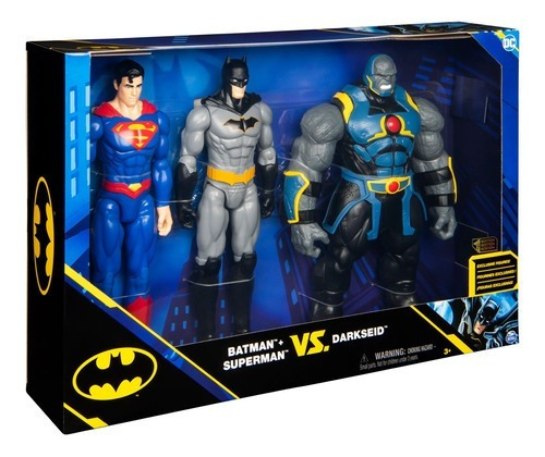 Dc Spin Master Batman Y Superman 12 3 Figuras Acción