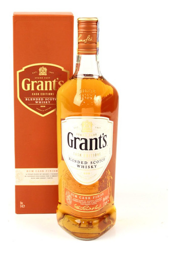 Whisky Grant's Rum Cask 750ml - mL a $115