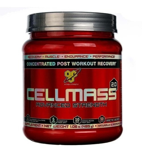 Bsn Cellmass 2.0 - 50 Servings ! Creatina Compuesta! Usa !