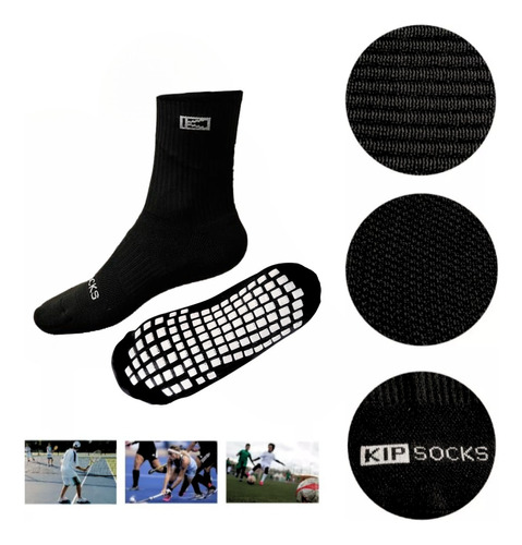 Medias Antideslizantes Profesionales Futbol Pack X6 Deportes