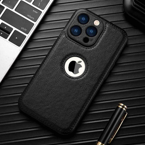 Capa Para iPhone 15 Couro Plutônio Capinha Case