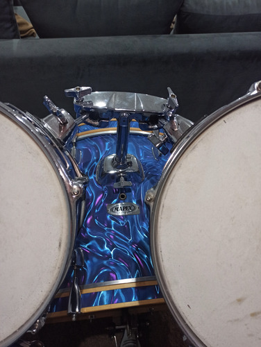Bateria Mapex Q Series 6 Cuerpos Completa Azul (Usado)