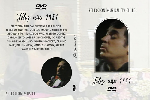 Feliz Año Nuevo Chile 1981 Varios Artistas Dvd